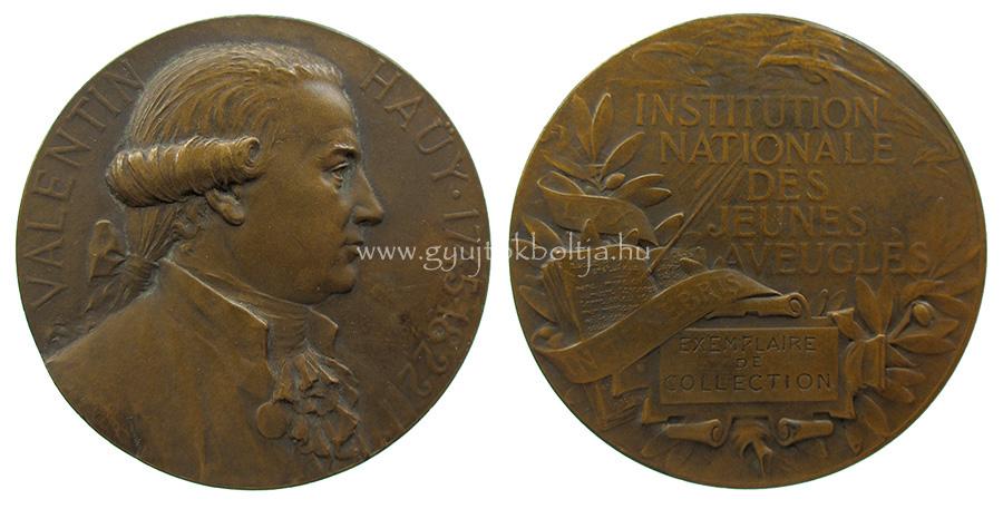 Frederic-Charles Victor de Vernon: Valentin Ha�y - francia hivatalnok, gy�gypedag�gus, vakok iskol�ja